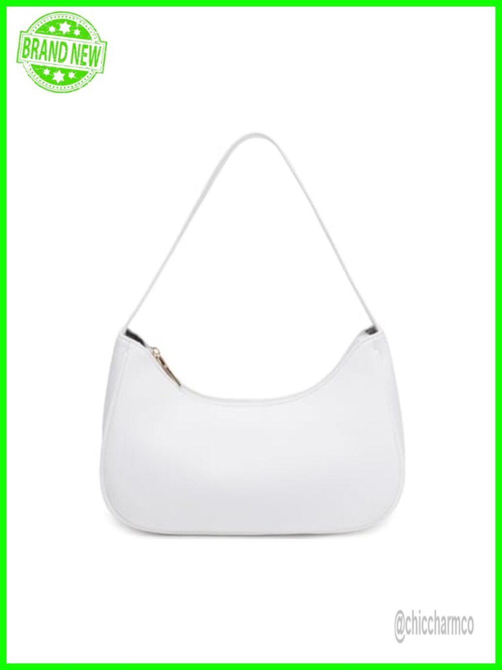 Hobo Tote Handbag PU Leather Mini Clutch Underarm Purse for Daily Use Work